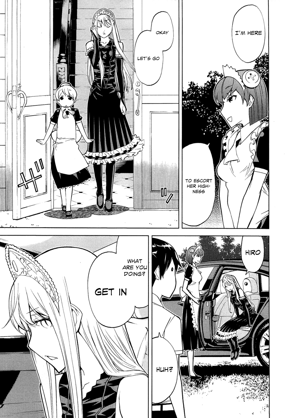 Kaibutsu Oujo Chapter 70 page 14 - Chapter 70: Princess Conference