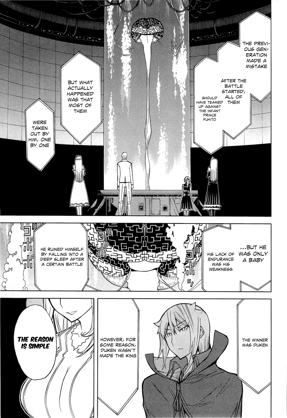 Kaibutsu Oujo Chapter 70 page 32 - Chapter 70: Princess Conference