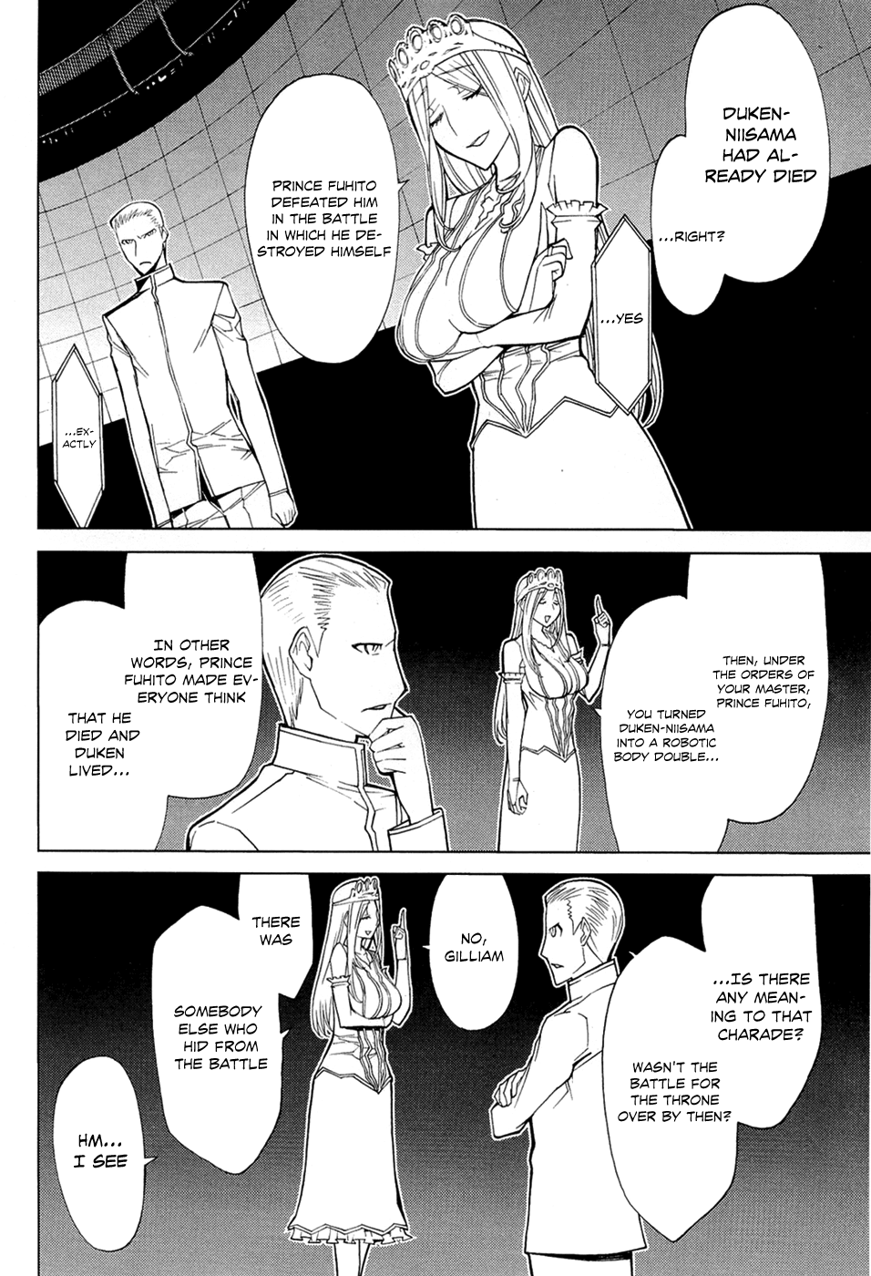 Kaibutsu Oujo Chapter 70 page 33 - Chapter 70: Princess Conference