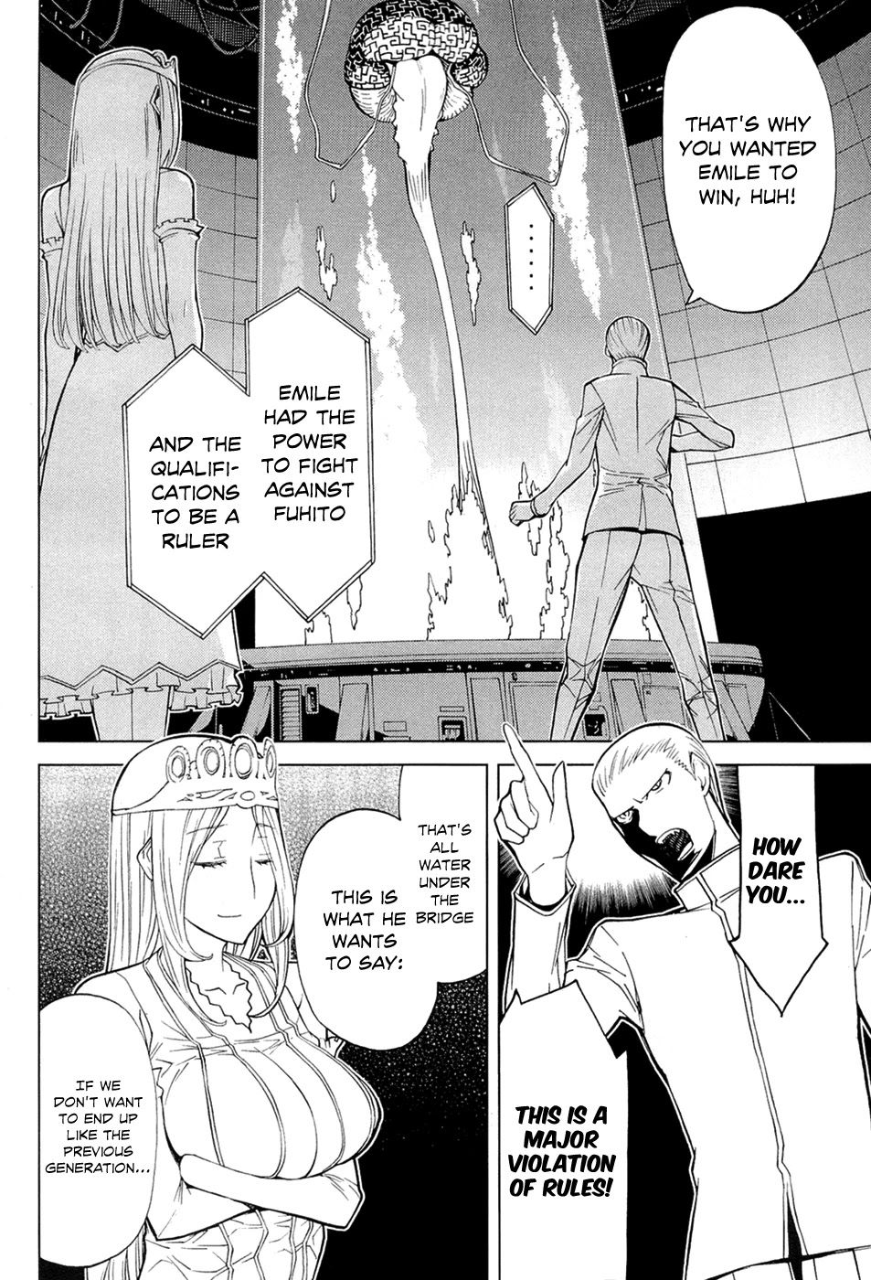Kaibutsu Oujo Chapter 70 page 35 - Chapter 70: Princess Conference
