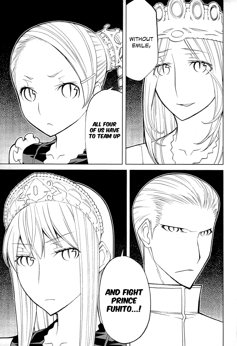 Kaibutsu Oujo Chapter 70 page 36 - Chapter 70: Princess Conference