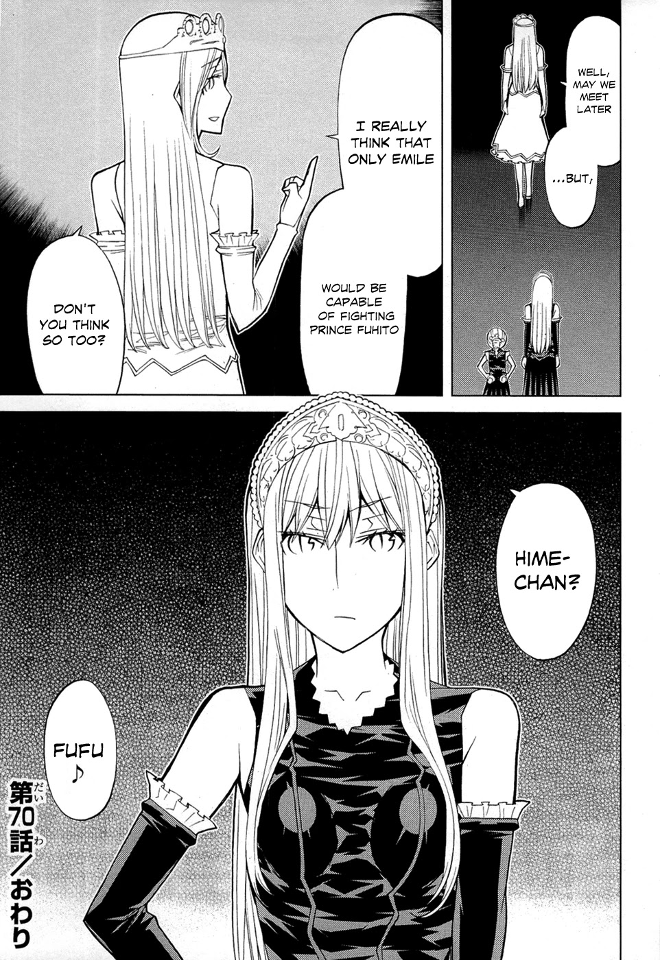 Kaibutsu Oujo Chapter 70 page 44 - Chapter 70: Princess Conference