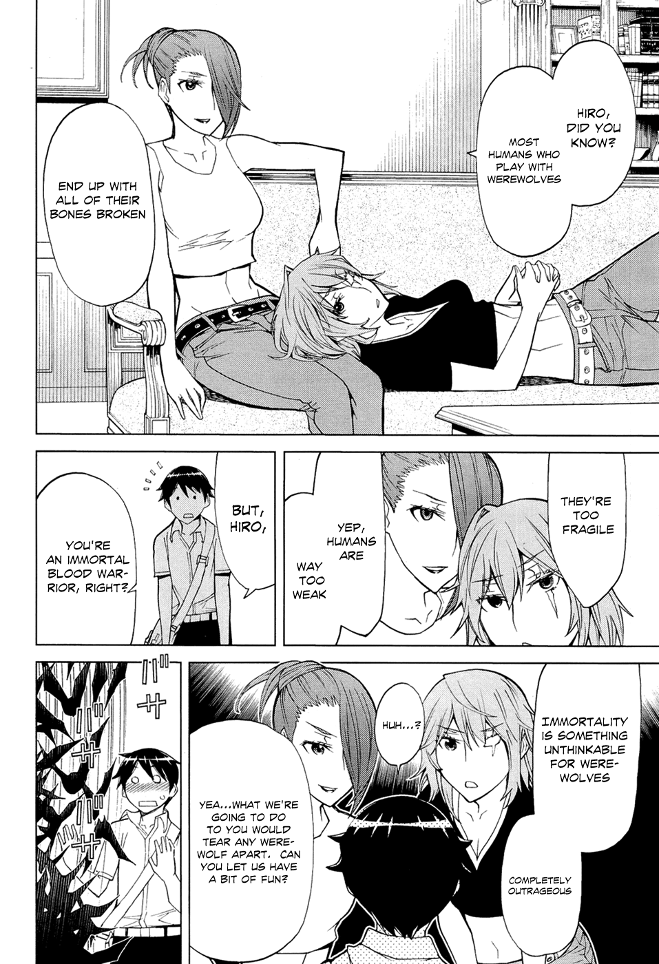 Kaibutsu Oujo Chapter 70 page 7 - Chapter 70: Princess Conference