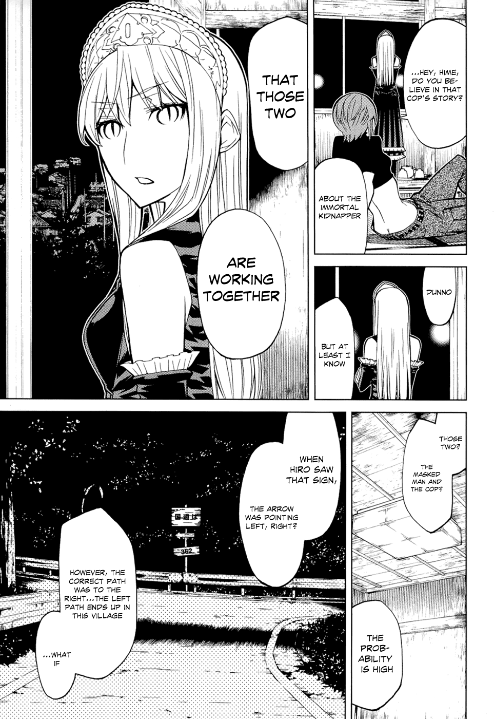 Kaibutsu Oujo Chapter 73 page 21 - Chapter 73: Princess Human Hunting