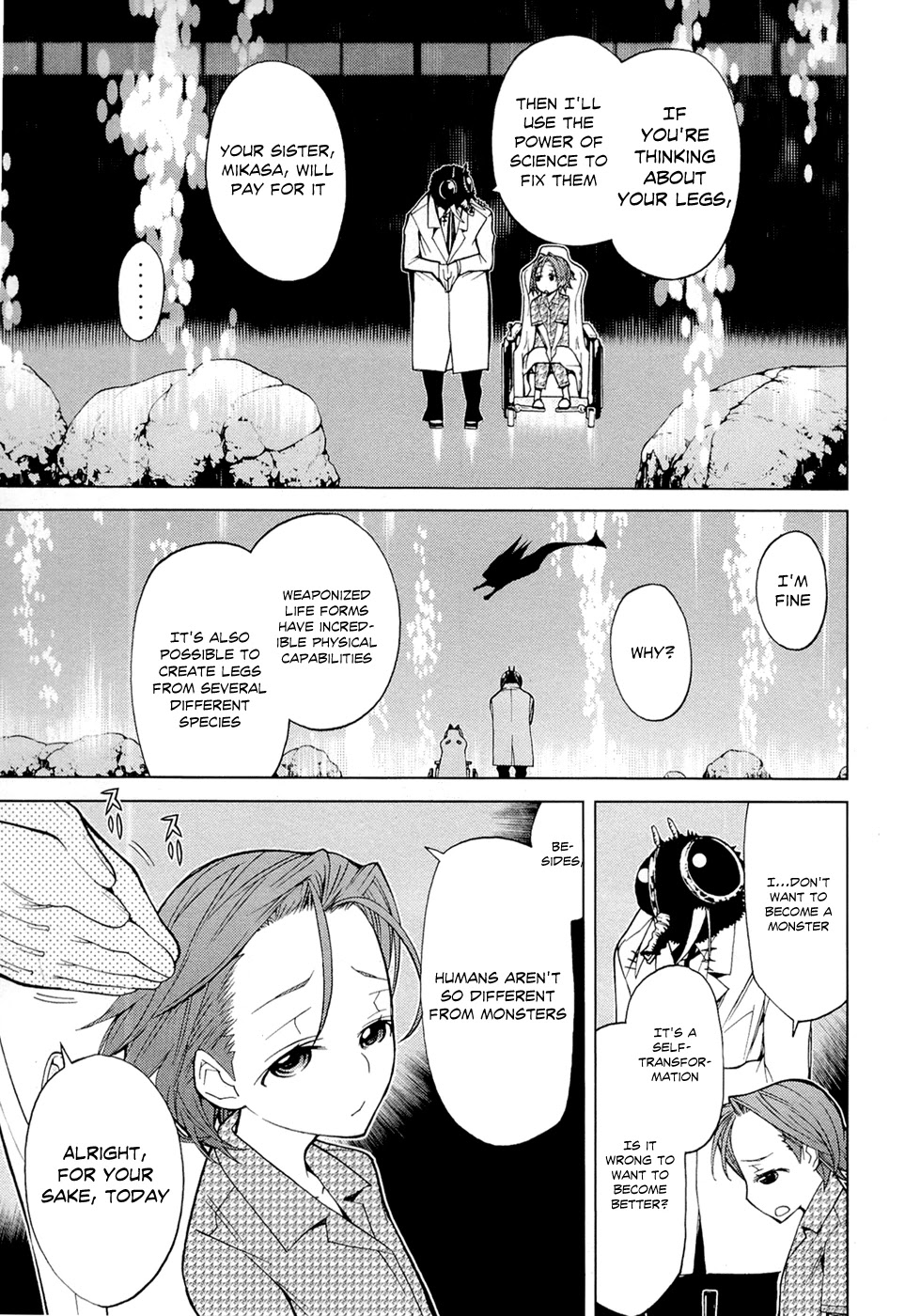 Kaibutsu Oujo Chapter 73 page 3 - Chapter 73: Princess Human Hunting