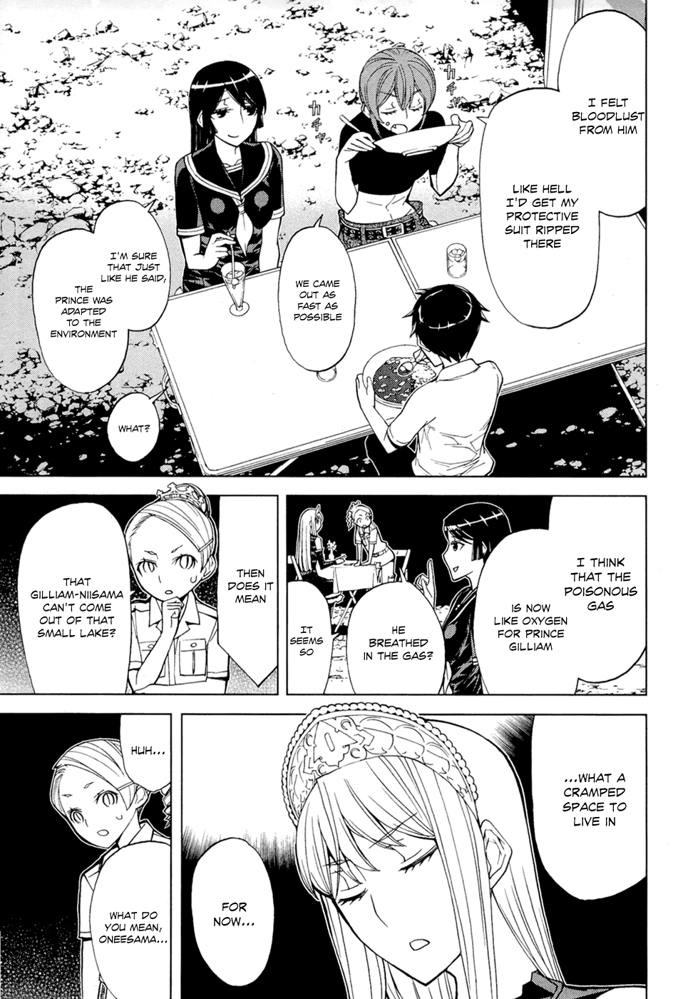 Kaibutsu Oujo Chapter 75 page 19 - Chapter 75: Princess Planetary