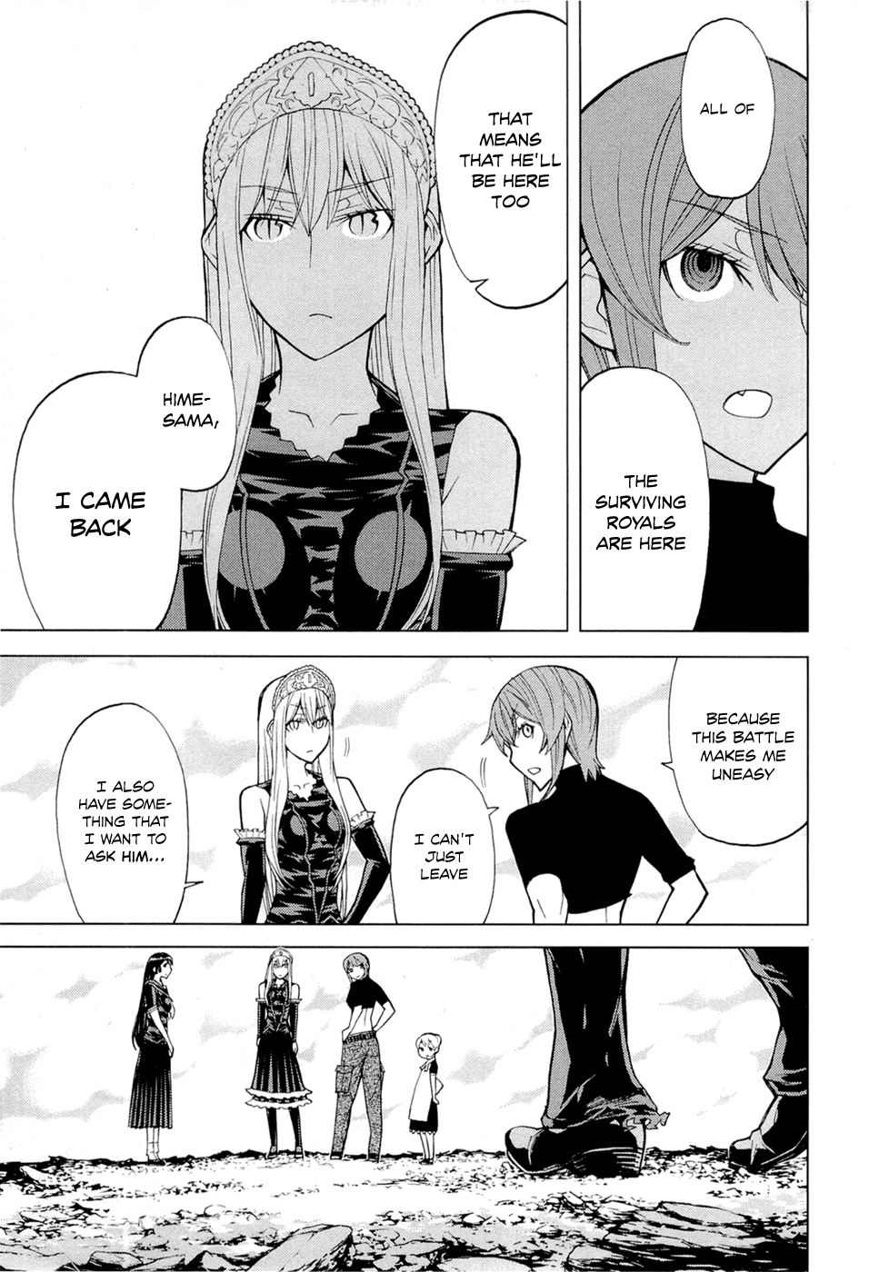 Kaibutsu Oujo Chapter 75 page 42 - Chapter 75: Princess Planetary