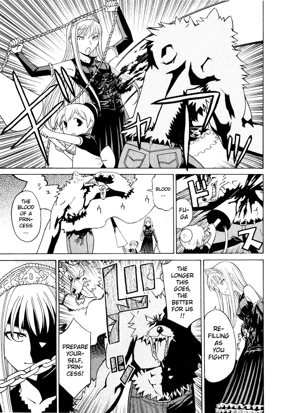 Kaibutsu Oujo Chapter 8 page 25 - Chapter 8: Princess Carnage