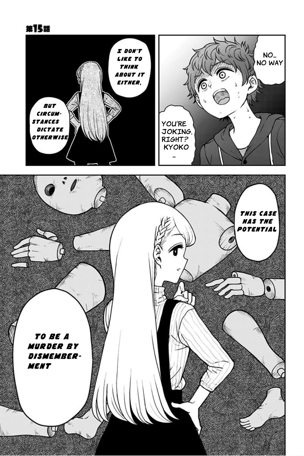 Kaibutsu Shoujo wa Hatsukoi no Yume wo Miru ka? Chapter 15 page 1 - Chapter 15