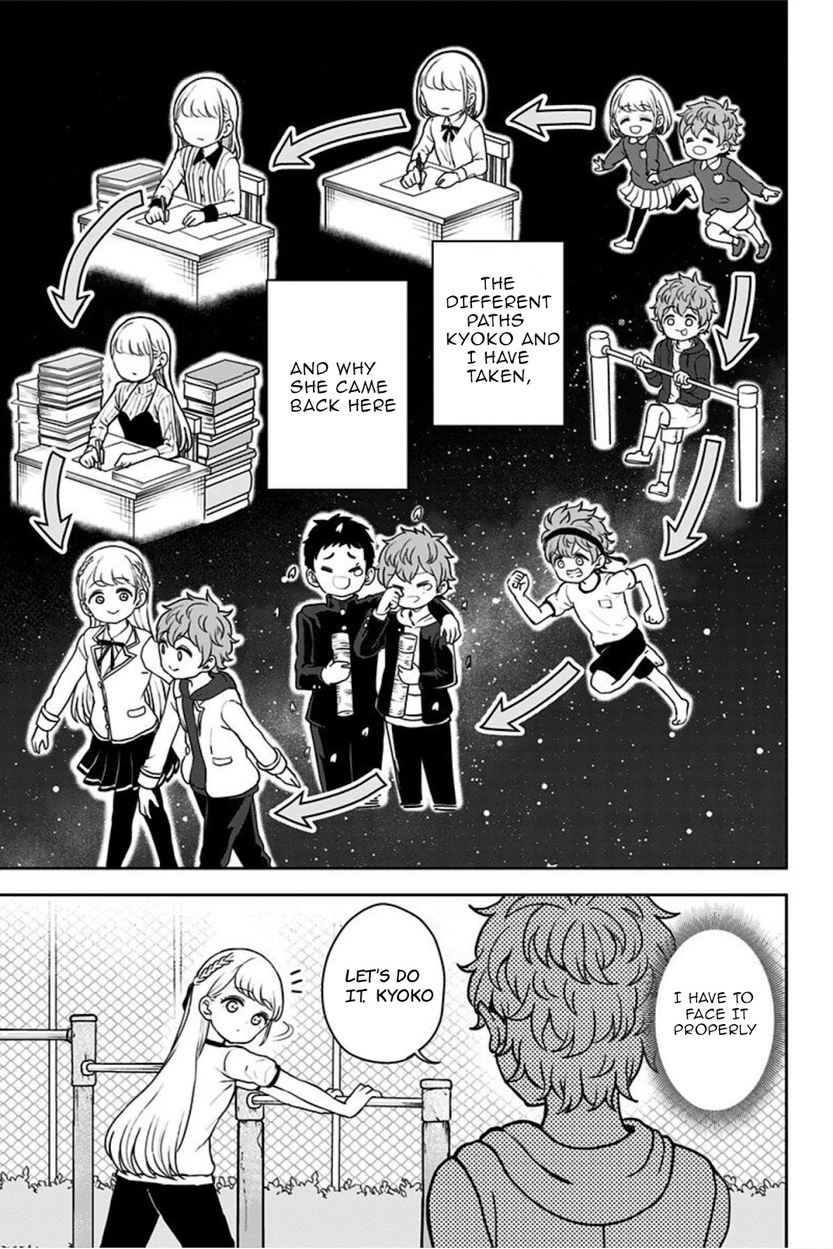 Kaibutsu Shoujo wa Hatsukoi no Yume wo Miru ka? Chapter 16 page 22 - Chapter 16
