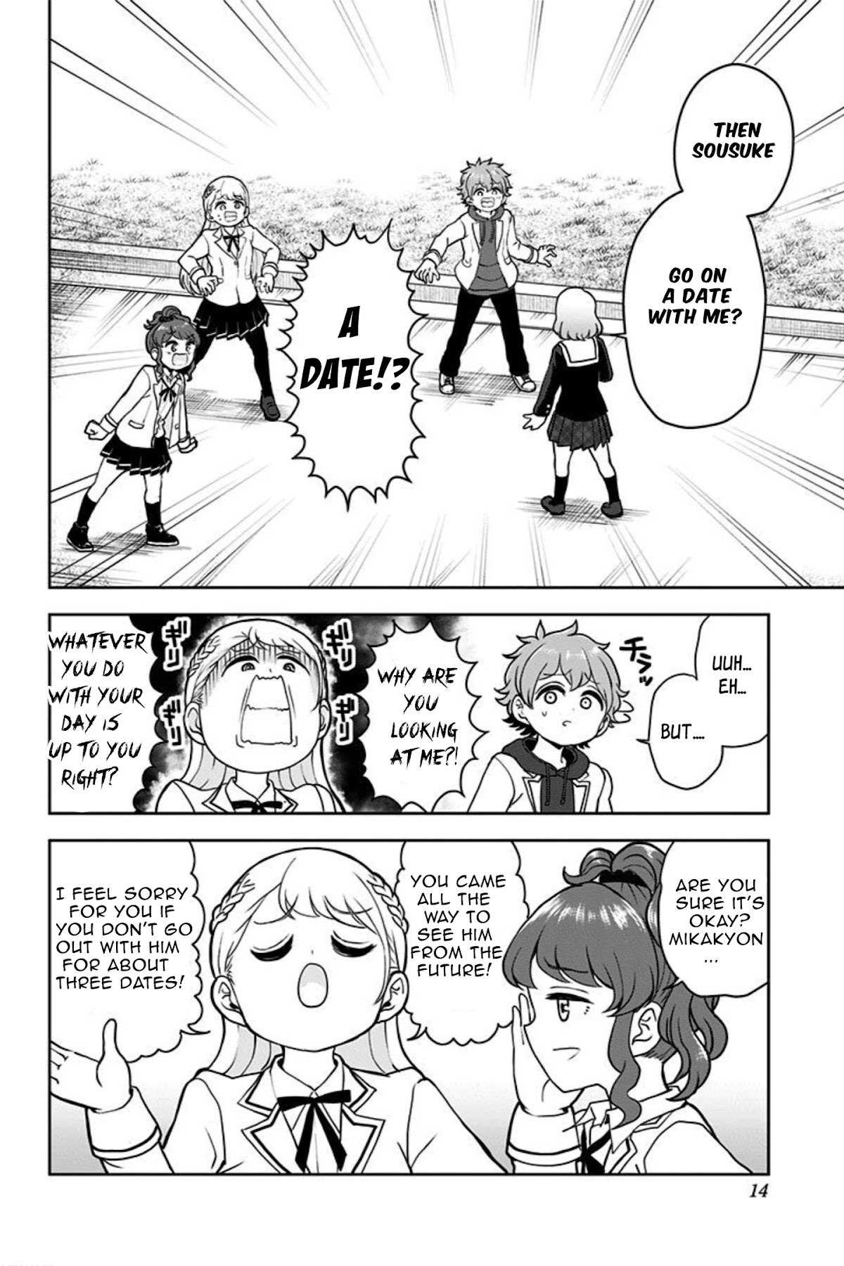 Kaibutsu Shoujo wa Hatsukoi no Yume wo Miru ka? Chapter 8 page 14 - Chapter 8
