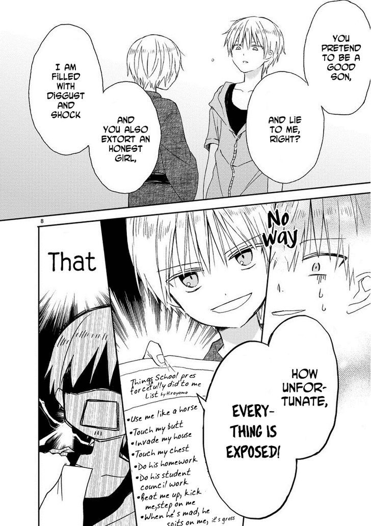 Kaichou-kun no Shimobe Chapter 11 page 8 - Chapter 11