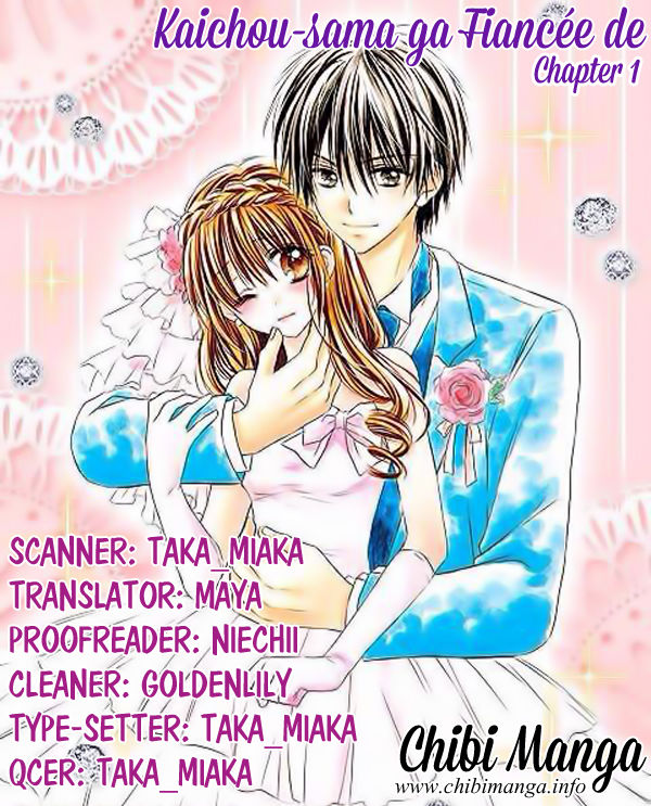 Kaichou-sama ga Fiance de Chapter 1 page 2 - Chapter 1