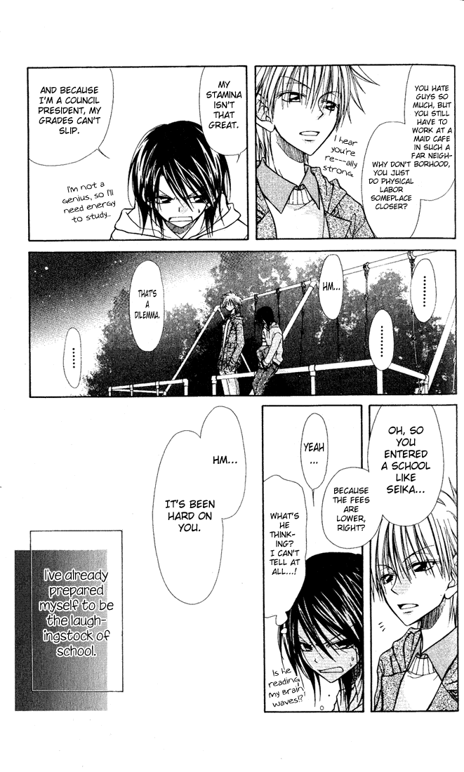 Kaichou wa Maid-sama! Chapter 1 page 13 - Chapter 1: The Student Council President is a Maid!