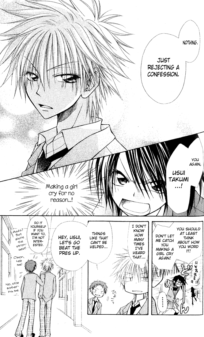 Kaichou wa Maid-sama! Chapter 1 page 9 - Chapter 1: The Student Council President is a Maid!