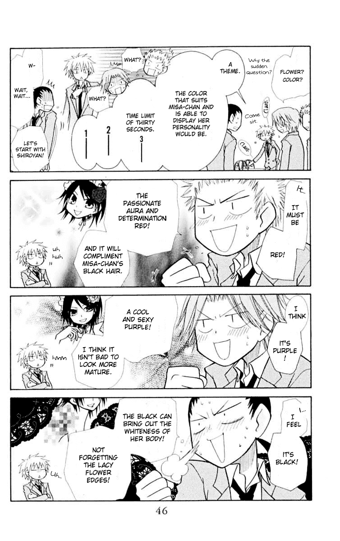 Kaichou wa Maid-sama! Chapter 11 page 11 - Chapter 11: What colour is Misaki? Natural colour?