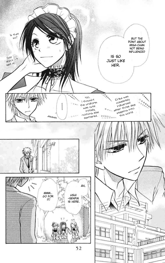 Kaichou wa Maid-sama! Chapter 11 page 17 - Chapter 11: What colour is Misaki? Natural colour?