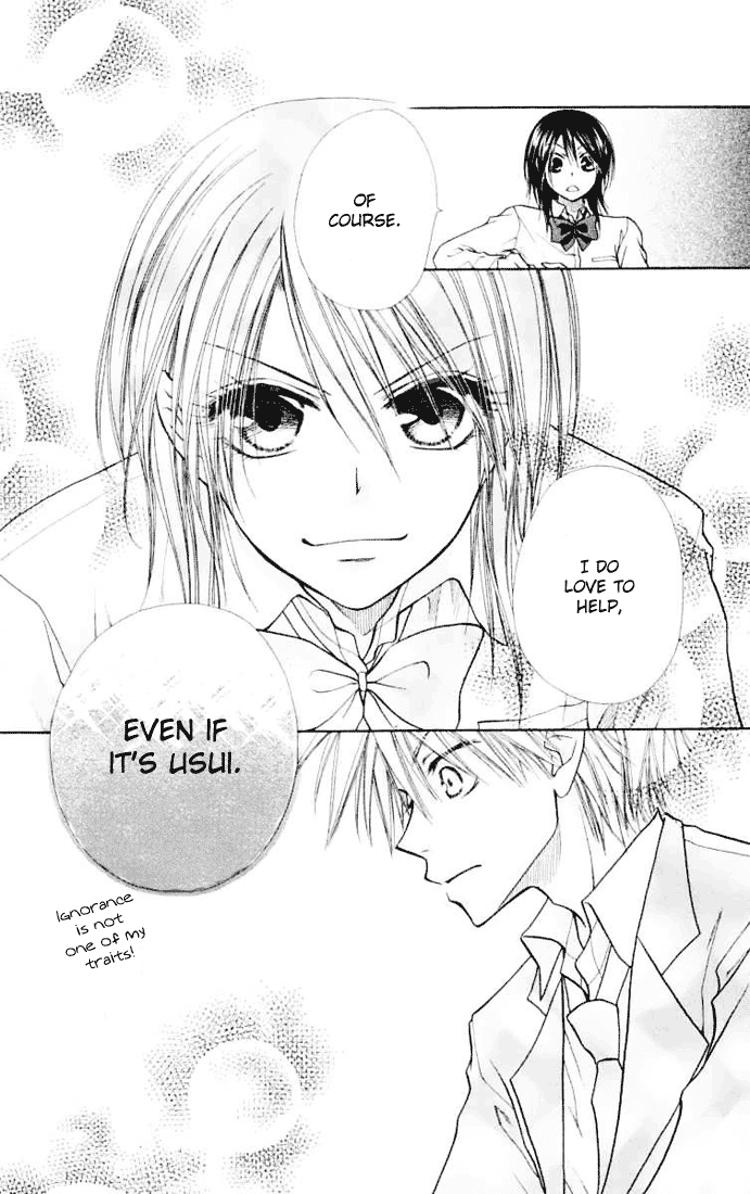 Kaichou wa Maid-sama! Chapter 11 page 25 - Chapter 11: What colour is Misaki? Natural colour?