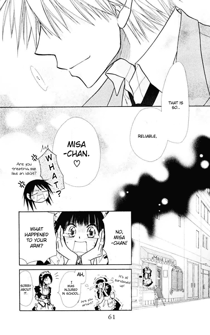 Kaichou wa Maid-sama! Chapter 11 page 26 - Chapter 11: What colour is Misaki? Natural colour?