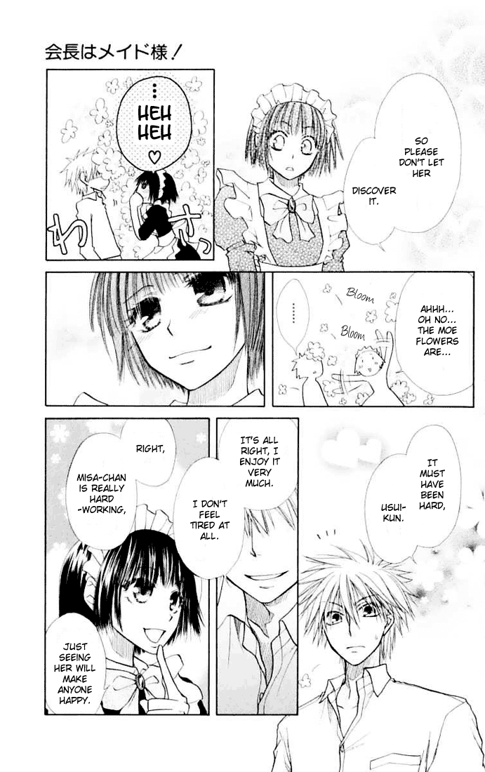 Kaichou wa Maid-sama! Chapter 11 page 28 - Chapter 11: What colour is Misaki? Natural colour?