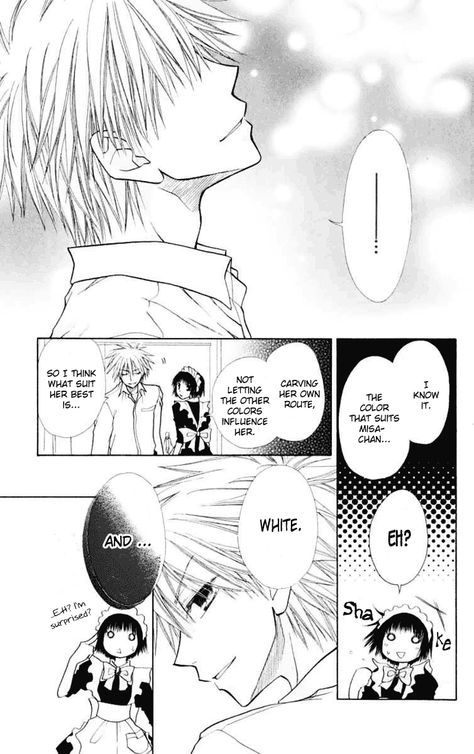 Kaichou wa Maid-sama! Chapter 11 page 30 - Chapter 11: What colour is Misaki? Natural colour?