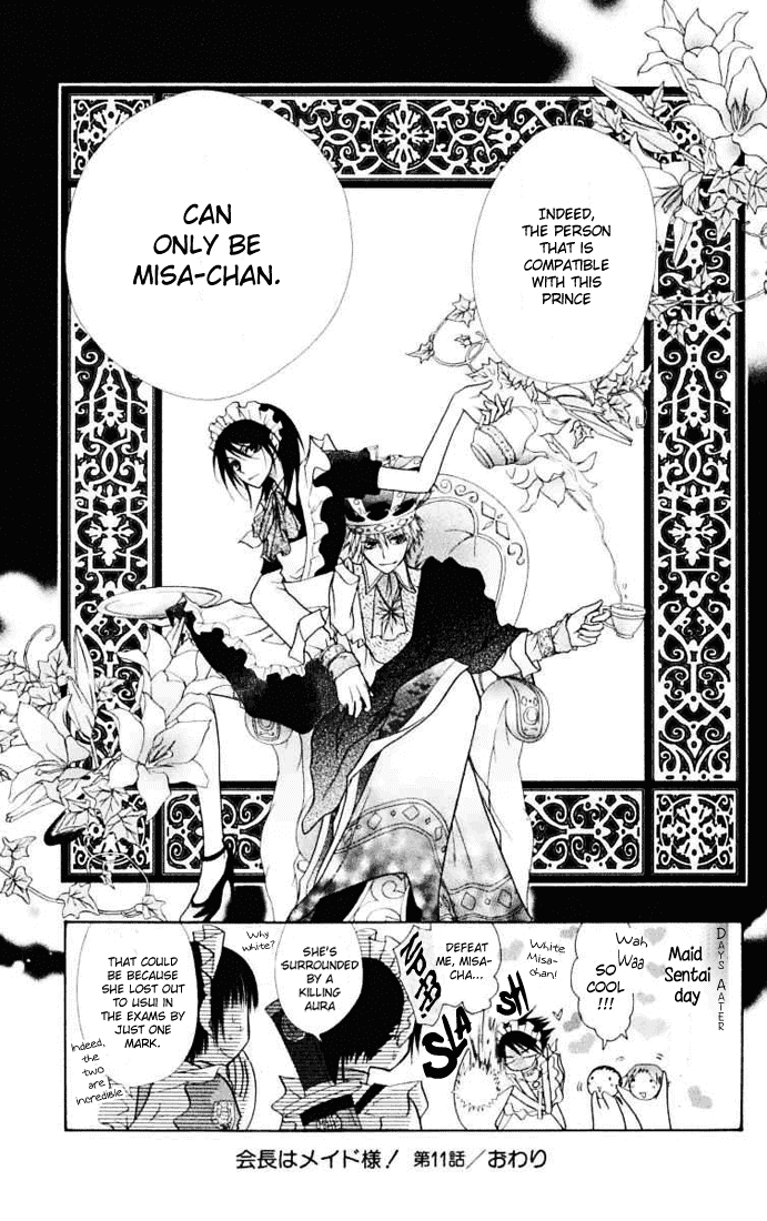 Kaichou wa Maid-sama! Chapter 11 page 32 - Chapter 11: What colour is Misaki? Natural colour?