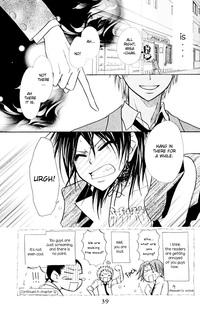 Kaichou wa Maid-sama! Chapter 11 page 4 - Chapter 11: What colour is Misaki? Natural colour?