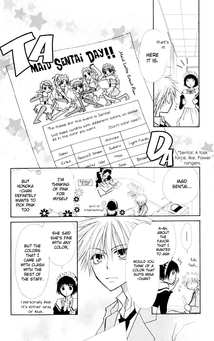 Kaichou wa Maid-sama! Chapter 11 page 7 - Chapter 11: What colour is Misaki? Natural colour?