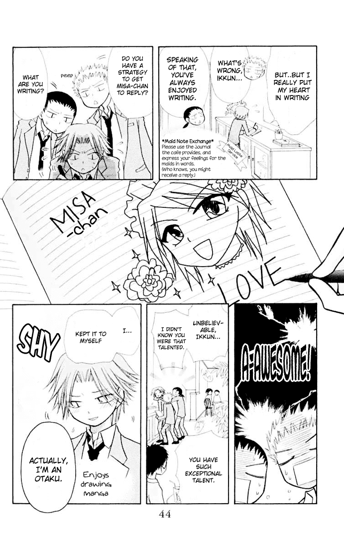 Kaichou wa Maid-sama! Chapter 11 page 9 - Chapter 11: What colour is Misaki? Natural colour?
