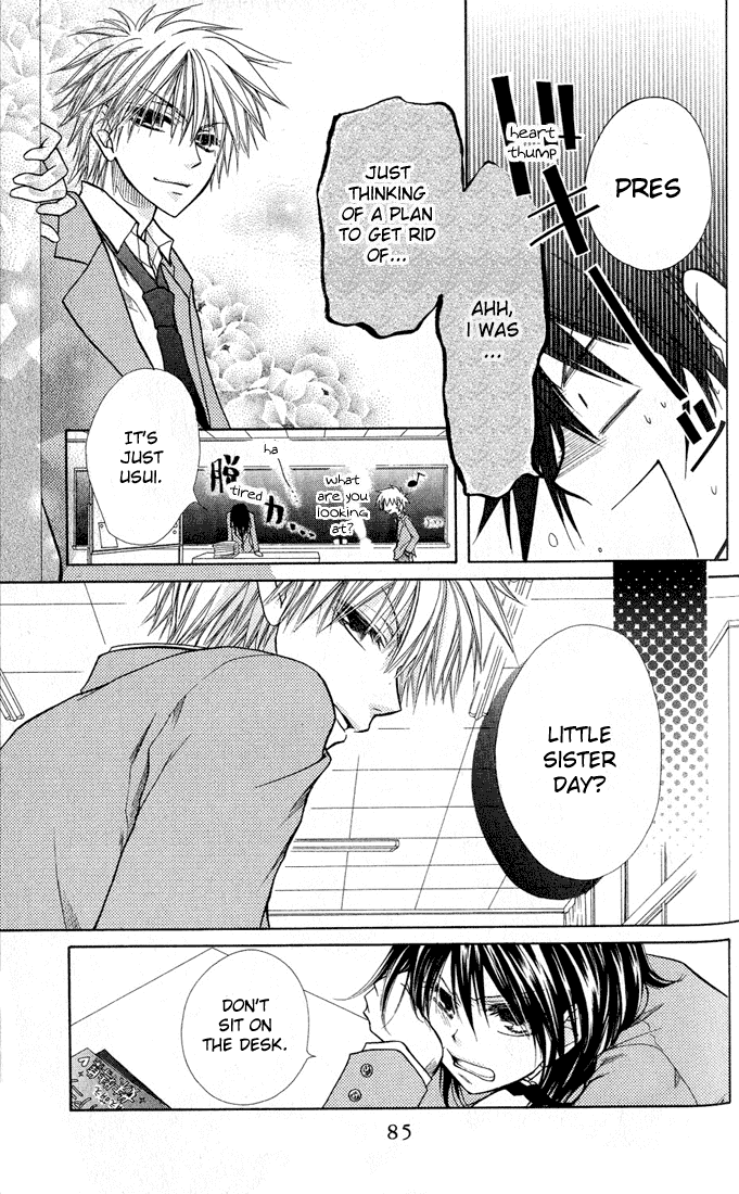 Kaichou wa Maid-sama! Chapter 12 page 18 - Chapter 12: Little Sister Day?!!!