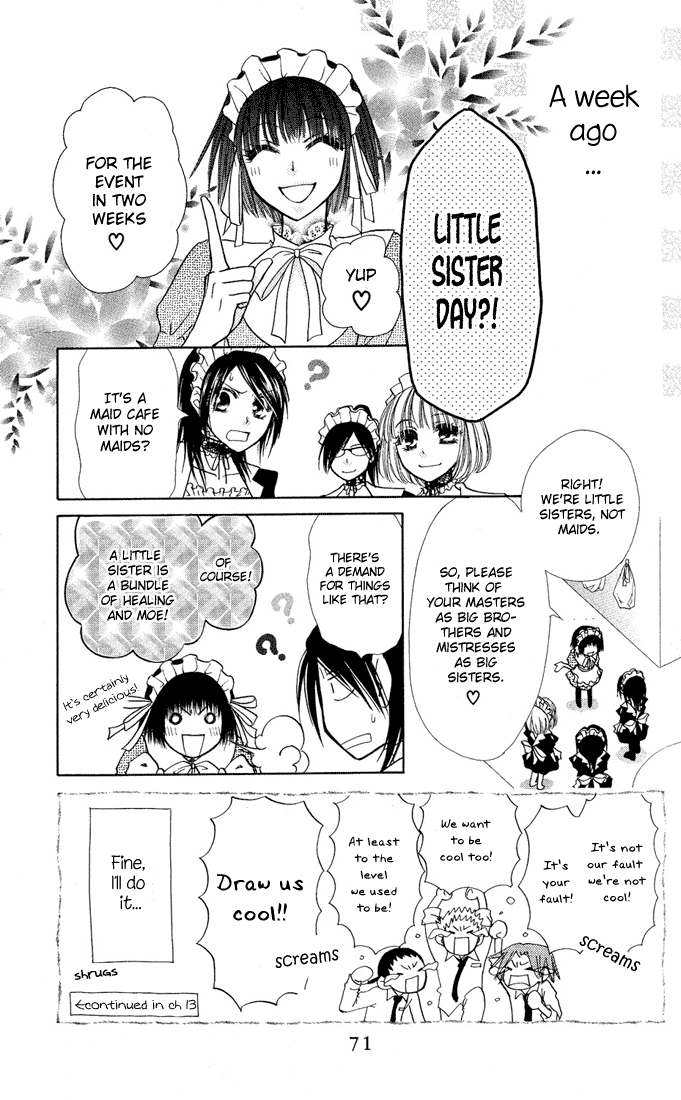 Kaichou wa Maid-sama! Chapter 12 page 4 - Chapter 12: Little Sister Day?!!!