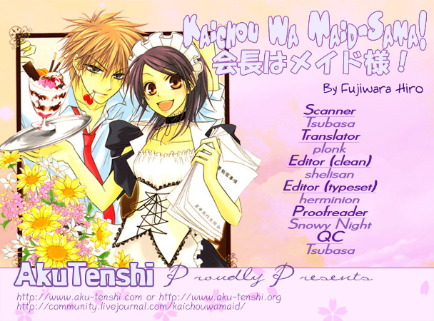 Kaichou wa Maid-sama! Chapter 13 page 1 - Chapter 13: Net idol Aoi