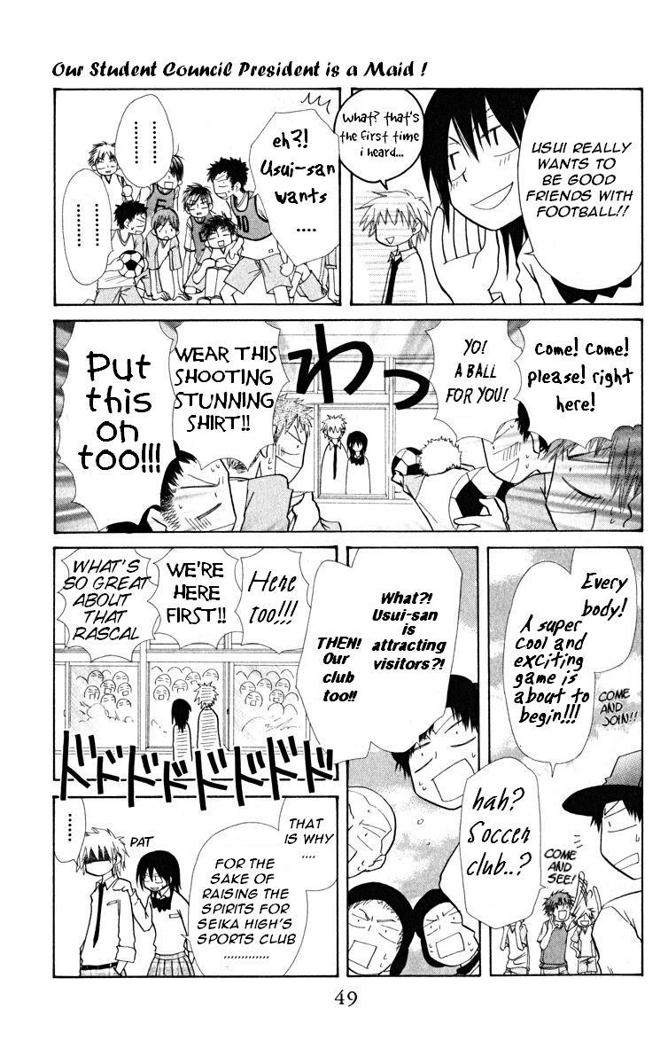 Kaichou wa Maid-sama! Chapter 17 page 13 - Chapter 17: School Visitation Association and a Glasses Rabbit