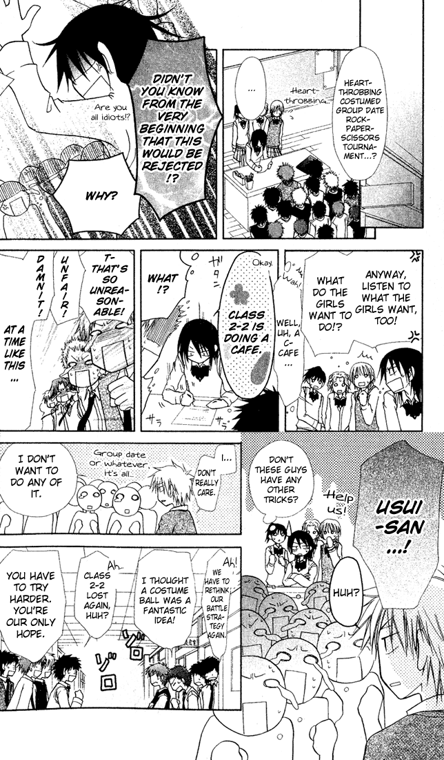 Kaichou wa Maid-sama! Chapter 2 page 10 - Chapter 2: A Maid Even At The School Festival