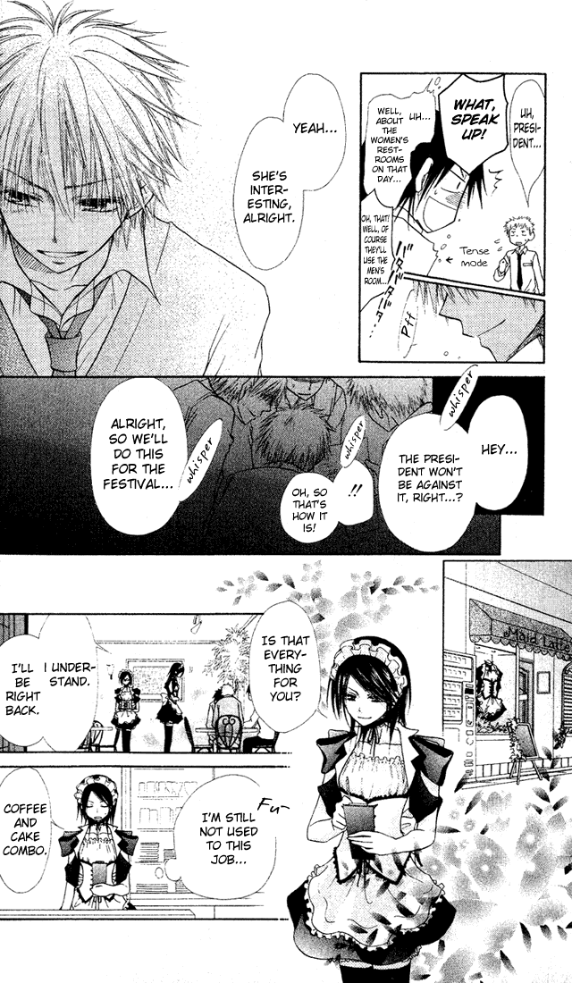 Kaichou wa Maid-sama! Chapter 2 page 14 - Chapter 2: A Maid Even At The School Festival