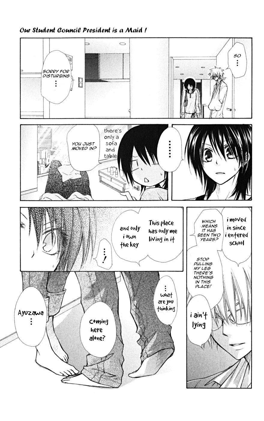 Kaichou wa Maid-sama! Chapter 24 page 6 - Chapter 24: First Time Visit to Usui's... House?