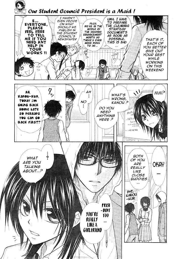 Kaichou wa Maid-sama! Chapter 25 page 17 - Chapter 25: The Transfer Student, Shintani Hinata, Appear