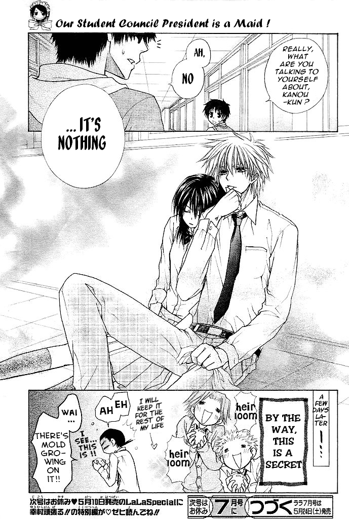 Kaichou wa Maid-sama! Chapter 25 page 39 - Chapter 25: The Transfer Student, Shintani Hinata, Appear
