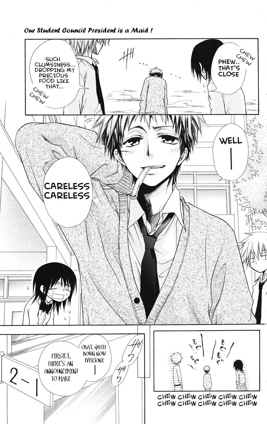 Kaichou wa Maid-sama! Chapter 26 page 11 - Chapter 26: The Transfer Student, Shintani Hinata, Appear