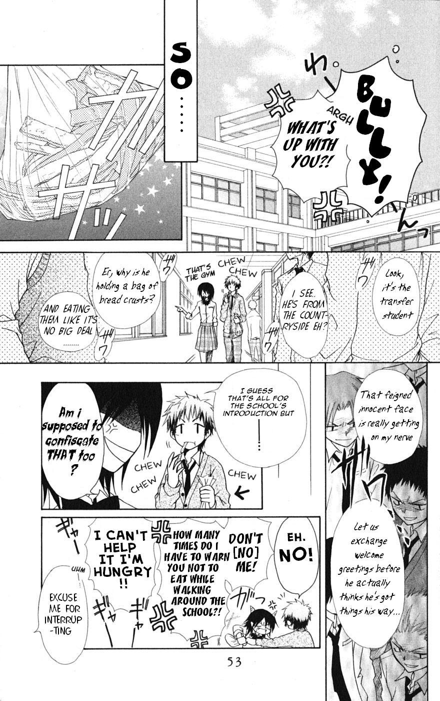Kaichou wa Maid-sama! Chapter 26 page 15 - Chapter 26: The Transfer Student, Shintani Hinata, Appear