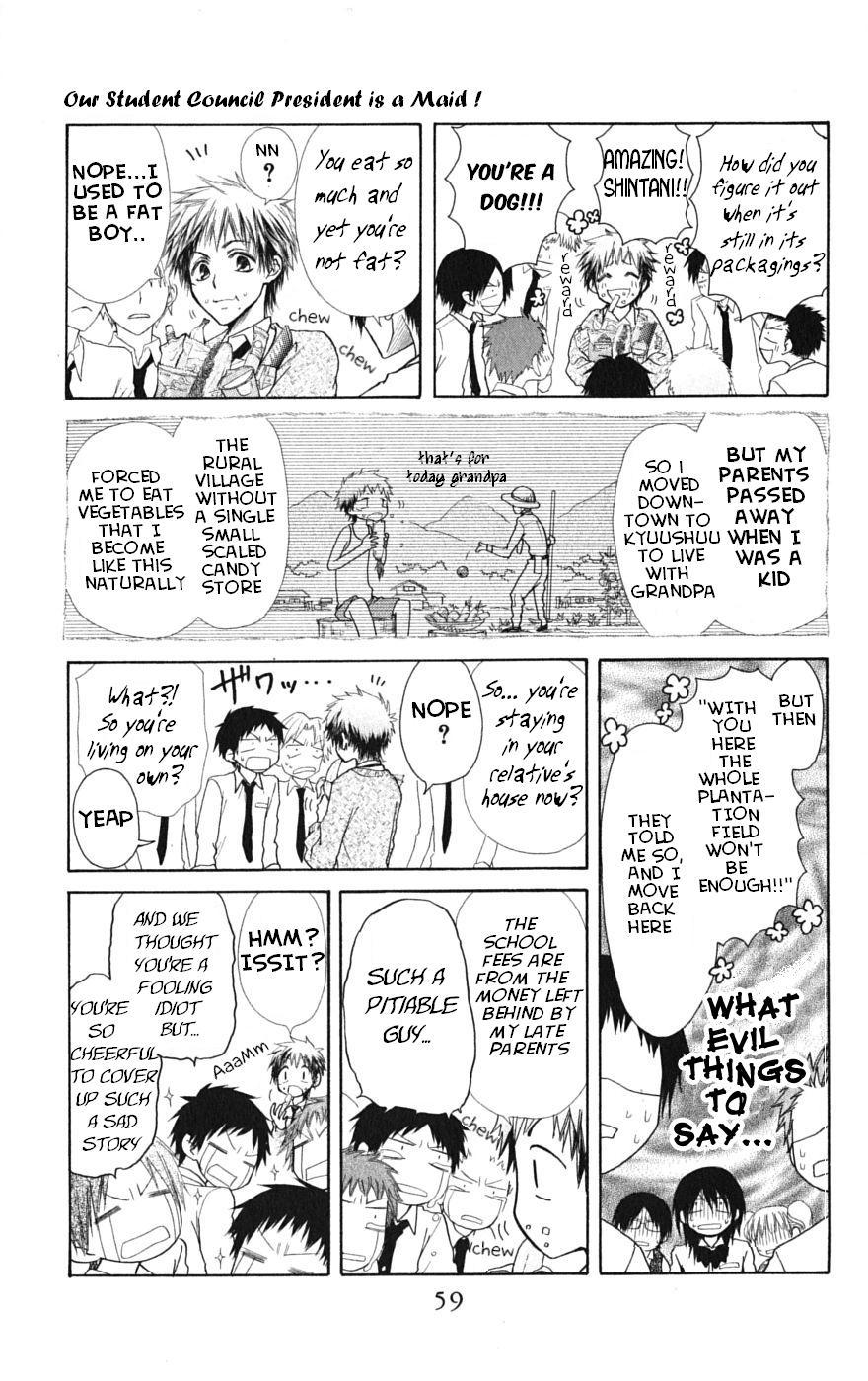 Kaichou wa Maid-sama! Chapter 26 page 21 - Chapter 26: The Transfer Student, Shintani Hinata, Appear