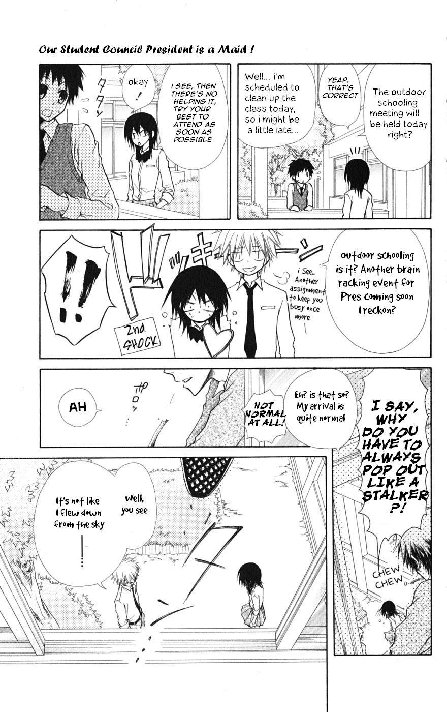 Kaichou wa Maid-sama! Chapter 26 page 9 - Chapter 26: The Transfer Student, Shintani Hinata, Appear