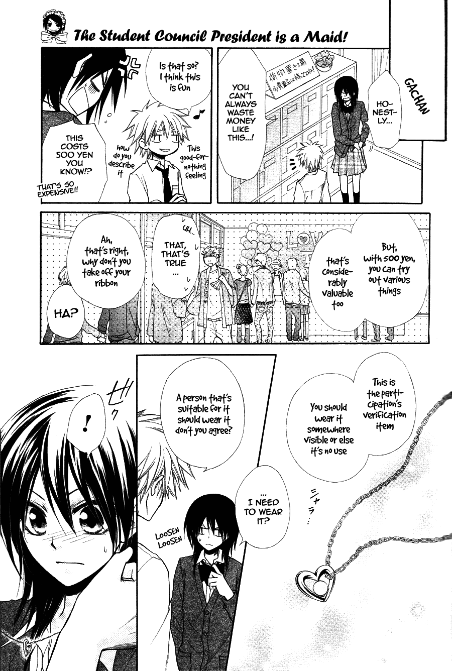 Kaichou wa Maid-sama! Chapter 31 page 28 - Chapter 31: The Secret Girls Talk