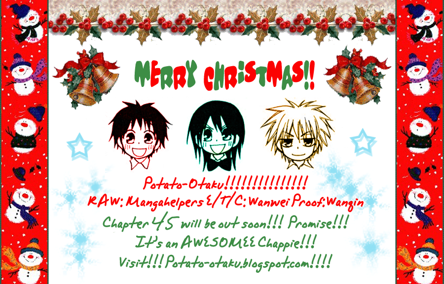 Kaichou wa Maid-sama! Chapter 32.1 page 33 - Chapter 32.1: Aoi and His Happy Friends