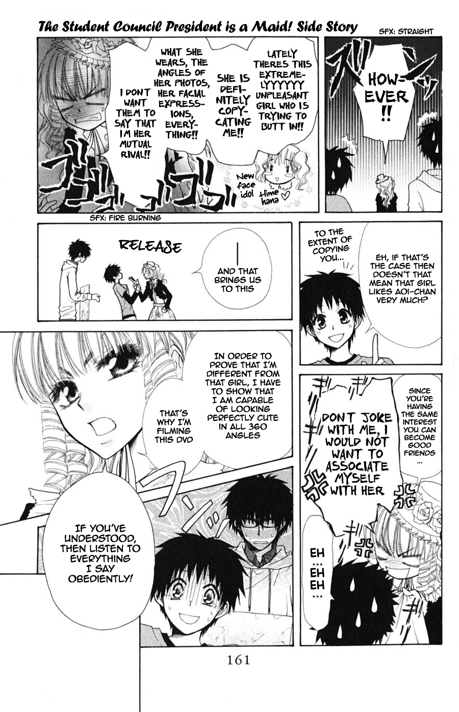 Kaichou wa Maid-sama! Chapter 32.1 page 8 - Chapter 32.1: Aoi and His Happy Friends