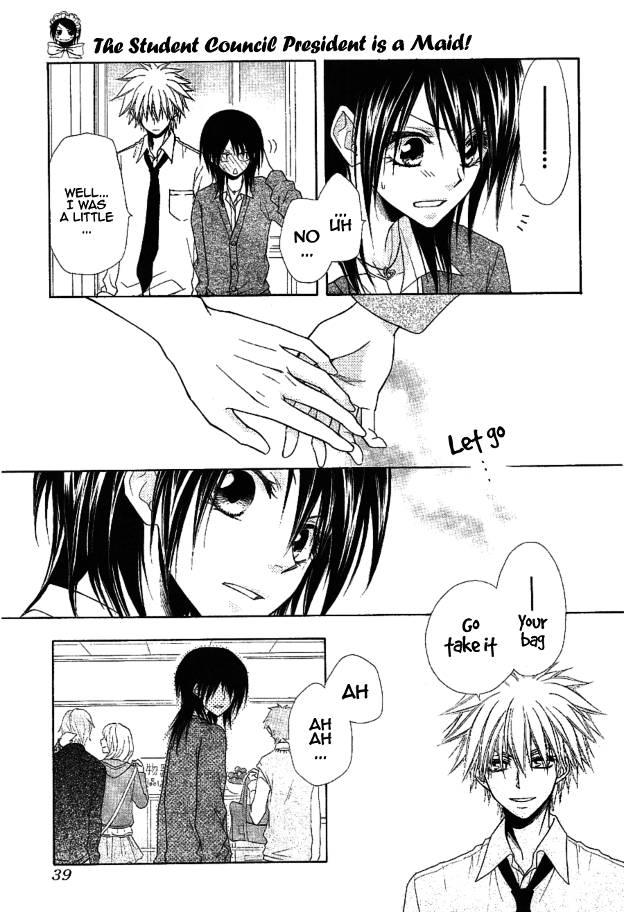 Kaichou wa Maid-sama! Chapter 32 page 18 - Chapter 32: Do You Want To Devote Yourself To Me?