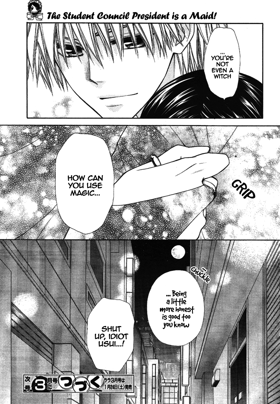 Kaichou wa Maid-sama! Chapter 33 page 36 - Chapter 33: Enter the World of the Witch Maid