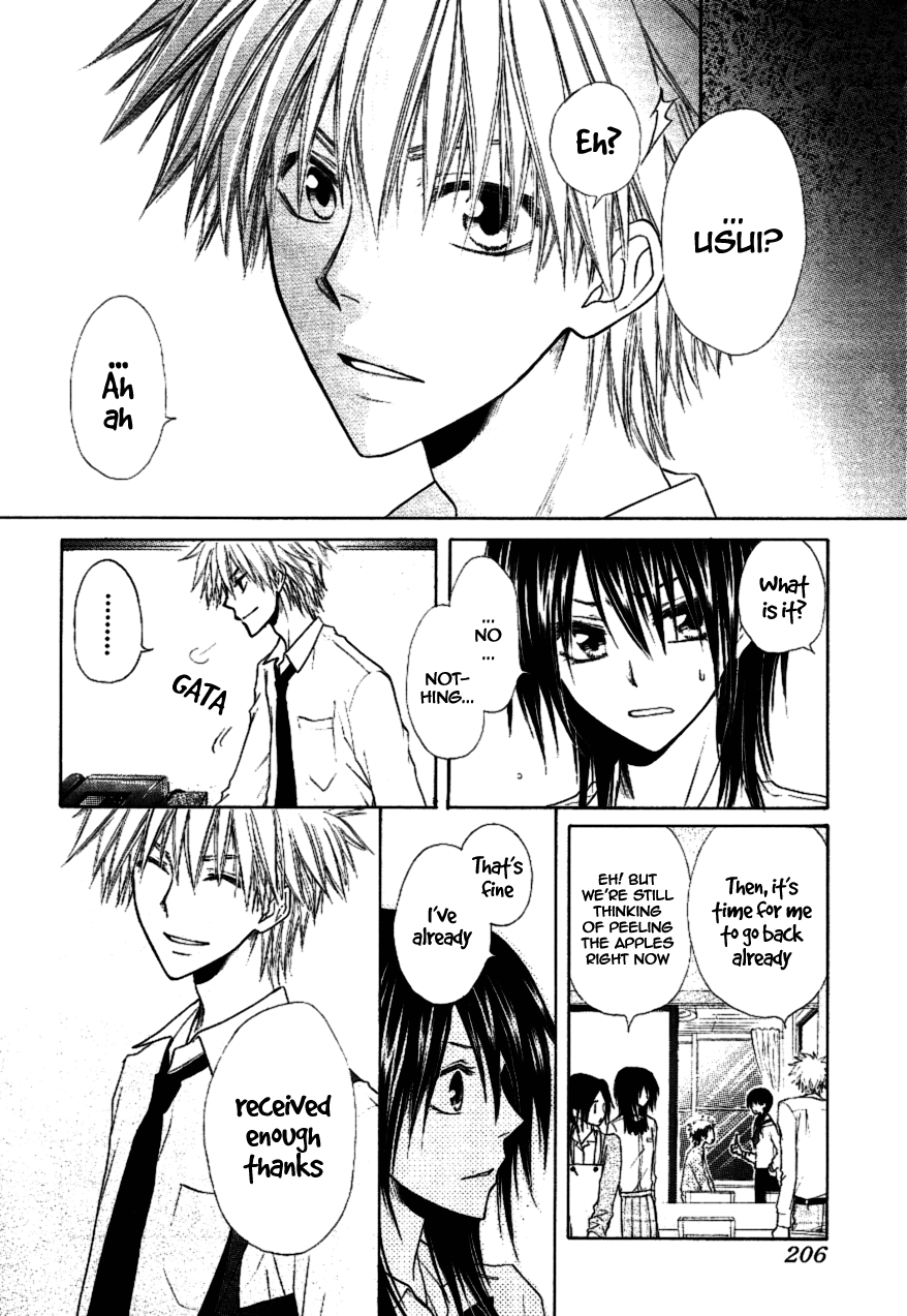 Kaichou wa Maid-sama! Chapter 35 page 16 - Chapter 35: The Message between His Eyes