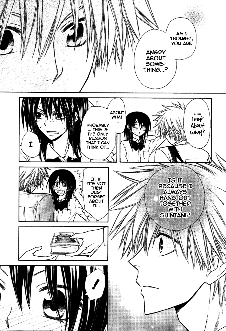 Kaichou wa Maid-sama! Chapter 35 page 27 - Chapter 35: The Message between His Eyes
