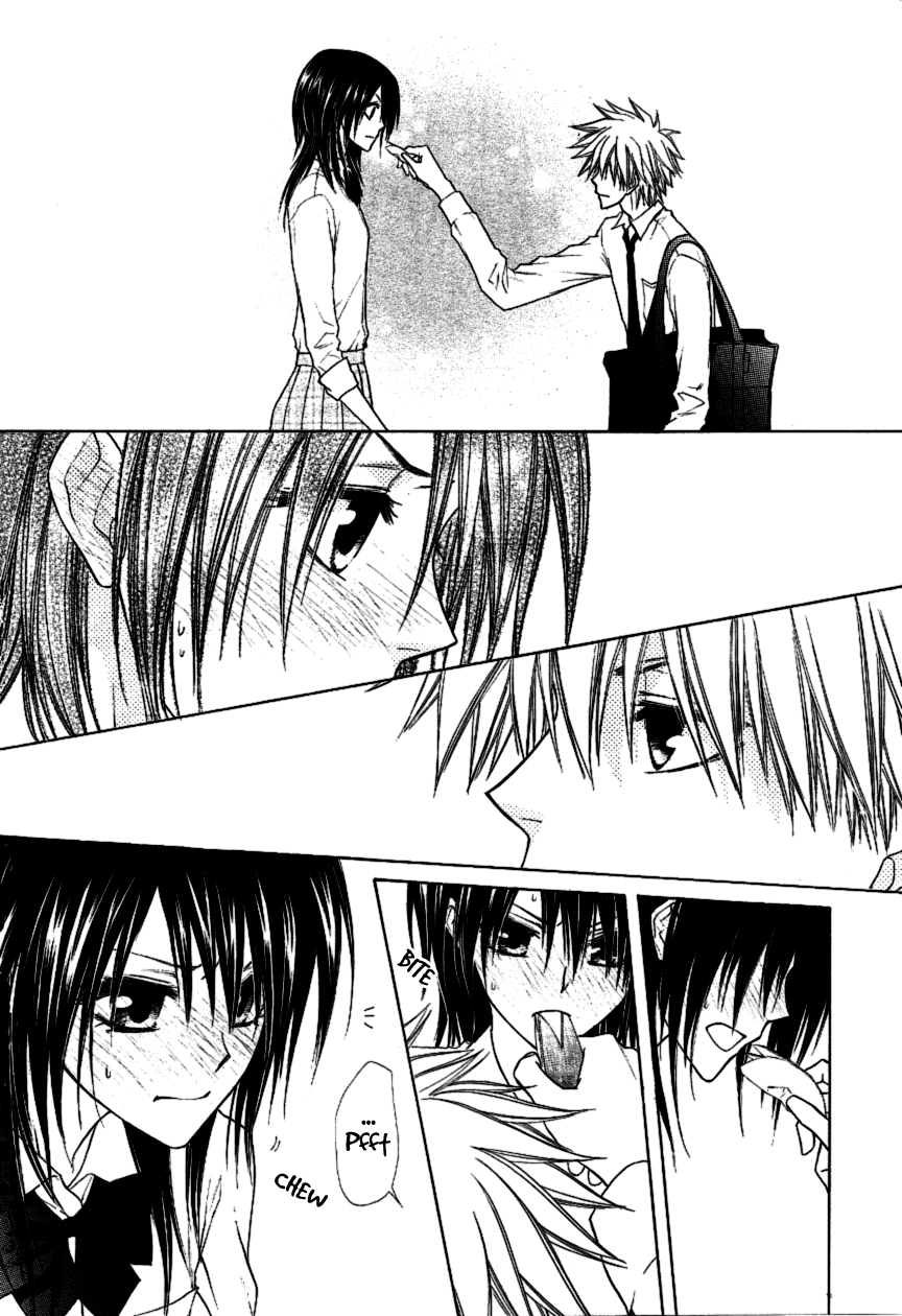Kaichou wa Maid-sama! Chapter 35 page 28 - Chapter 35: The Message between His Eyes